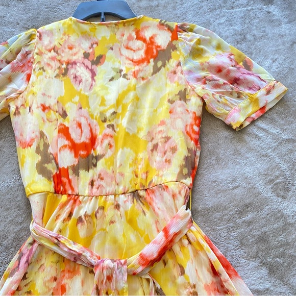 Calvin Klein Maxi dress. Size 2. Womens Floral Print Tea party Maxi Dress - Picture 9 of 14